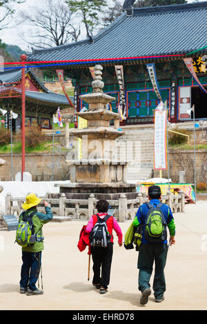 Asia, Repubblica di Corea, Corea del Sud, Gayasan National Park, Heiansa, Heian tempio buddista, sito Unesco Foto Stock