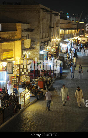 Souq Waqif, Doha, Qatar. Medio Oriente Foto Stock