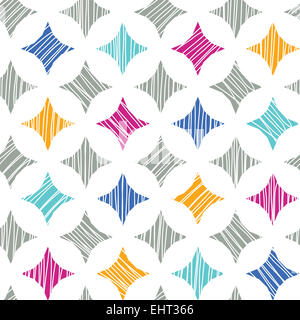 Colorato marmo piastrelle testurizzata seamless sfondo pattern Foto Stock