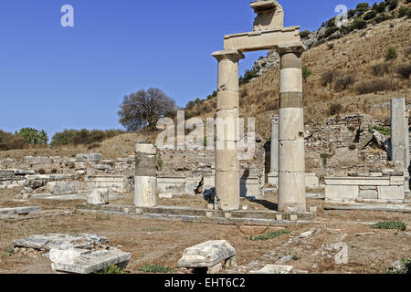 Prytaneion (luogo di incontro) Efeso Turchia Foto Stock