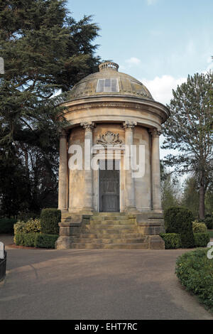 La Jepson Memorial in Jephson Gardens & Mill Gardens, Royal Leamington Spa Warwickshire, Inghilterra. Foto Stock