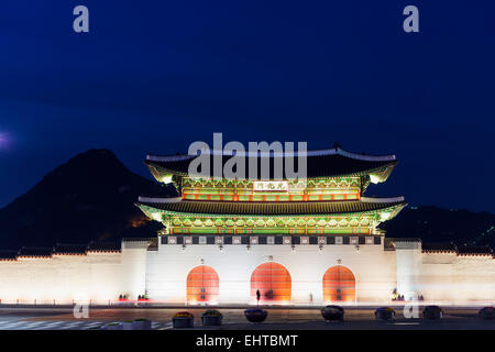 Asia, Repubblica di Corea, Corea del Sud, Seoul, Gyeongbokgung Palace Foto Stock