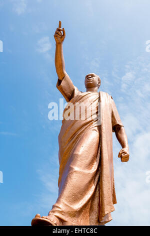 Kwame Nkrumah statua Foto Stock