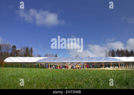 Il padiglione, Alnwick Garden Foto Stock