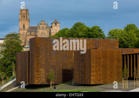 Museo SOULAGES, RODEZ, (12) AVEYRON, MIDI-PYRENEES, Francia Foto Stock