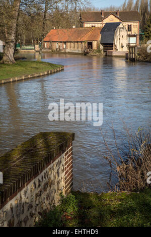 Illustrazione dell'Eure Alta Normandia (27), Francia Foto Stock