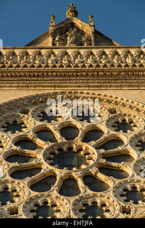 Illustrazione di Chartres, EURE-ET-LOIR (28), centro, FRANC Foto Stock