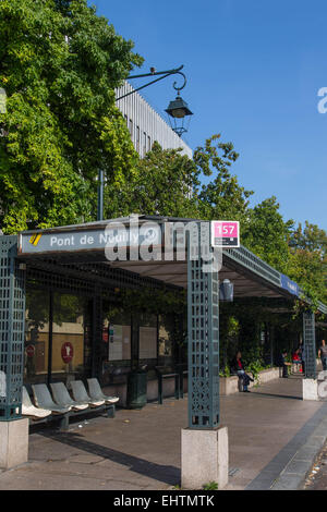 Illustrazione di Neuilly-sur-Seine, HAUTS-DE-SEINE (92), Francia Foto Stock