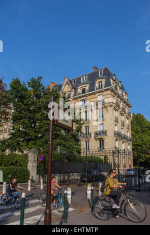 Illustrazione di Neuilly-sur-Seine, HAUTS-DE-SEINE (92), Francia Foto Stock