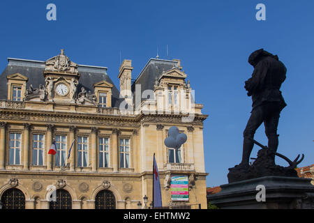 Illustrazione di Neuilly-sur-Seine, HAUTS-DE-SEINE (92), Francia Foto Stock