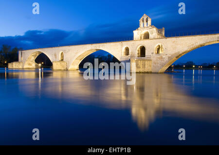 Illustrazione della città di Avignon Vaucluse (84), PACA, Francia Foto Stock