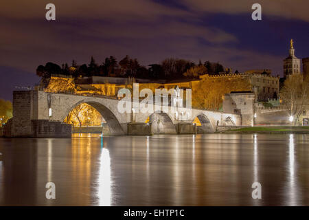 Illustrazione della città di Avignon Vaucluse (84), PACA, Francia Foto Stock