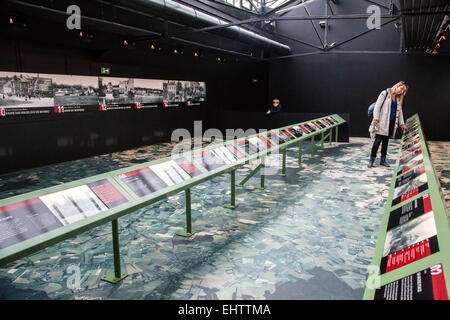 BOHIN FABBRICA, conservatorio vivente dell'ago e PIN, SAINT-SULPICE-SUR-RISLE, Orne (61), Francia Foto Stock