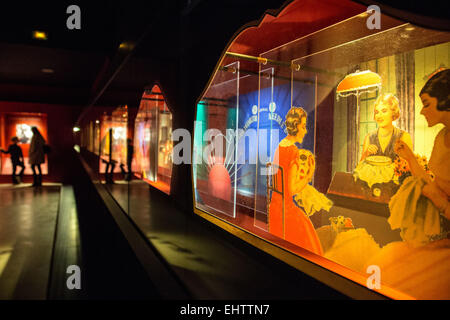 BOHIN FABBRICA, conservatorio vivente dell'ago e PIN, SAINT-SULPICE-SUR-RISLE, Orne (61), Francia Foto Stock