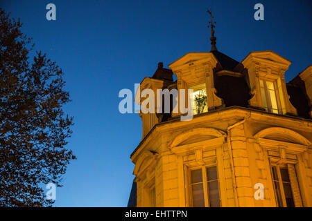 Illustrazione della Saône-et-Loire, Francia Foto Stock