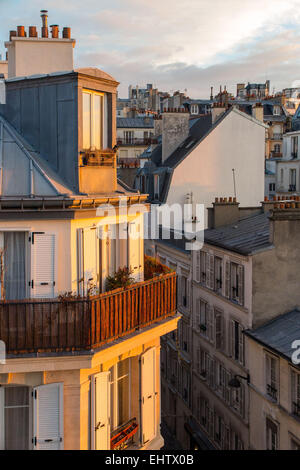 Illustrazione VILLE DE PARIS, (75), Ile-de-France, Francia Foto Stock