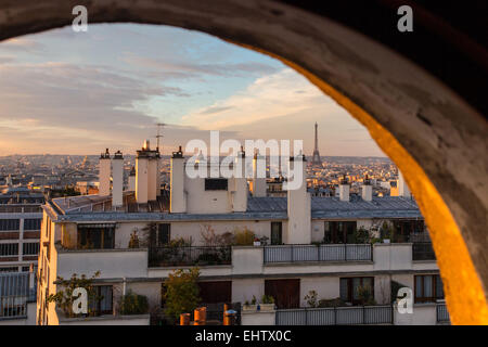 Illustrazione VILLE DE PARIS, (75), Ile-de-France, Francia Foto Stock