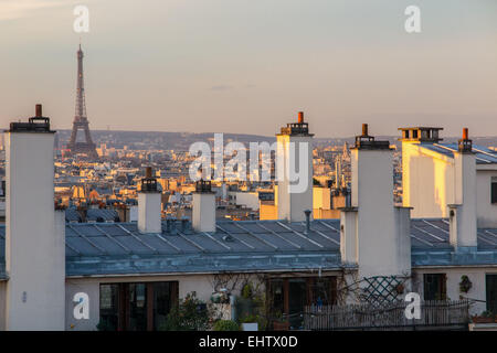 Illustrazione VILLE DE PARIS, (75), Ile-de-France, Francia Foto Stock