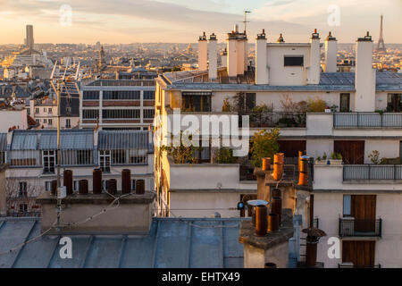 Illustrazione VILLE DE PARIS, (75), Ile-de-France, Francia Foto Stock