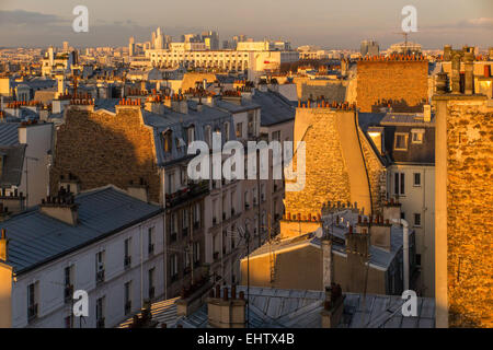 Illustrazione VILLE DE PARIS, (75), Ile-de-France, Francia Foto Stock