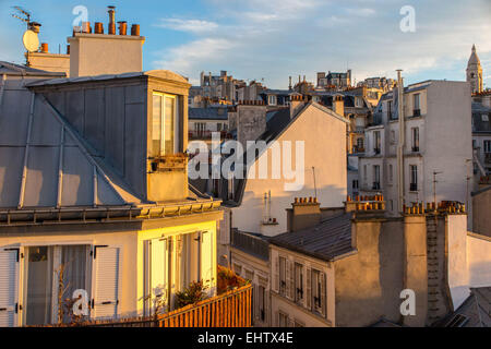 Illustrazione VILLE DE PARIS, (75), Ile-de-France, Francia Foto Stock