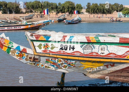 Illustrazione del Senegal, AFRICA OCCIDENTALE Foto Stock