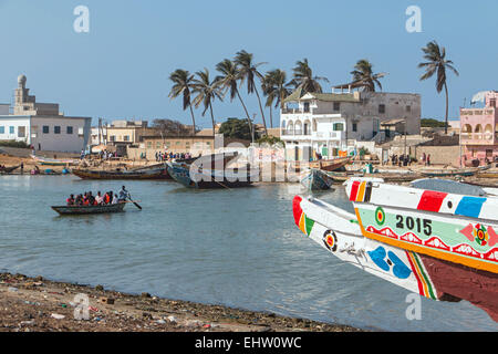 Illustrazione del Senegal, AFRICA OCCIDENTALE Foto Stock