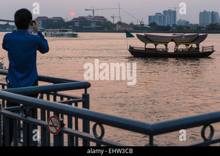 Illustrazione di Bangkok, Thailandia, Sud-est asiatico Foto Stock