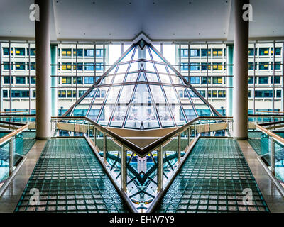 Baltimora - 7 marzo: l'interno della galleria a Harborplace il 7 marzo 2014 a Baltimora, Maryland. La Galleria è un quattro s Foto Stock