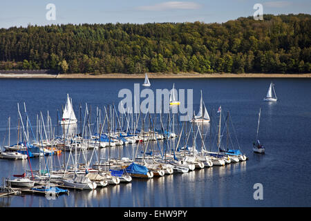 Il Sorpesee a Sundern in Germania. Foto Stock