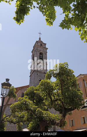 Porto Vecchio, chiesa romanica, Corsica Foto Stock