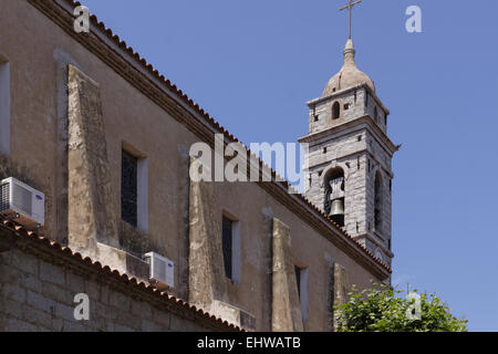 Porto Vecchio, chiesa romanica, Corsica Foto Stock