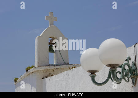 Cappella St-Roch con la croce, Bonifacio, Corsica Foto Stock