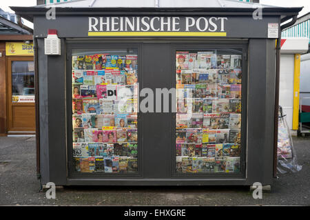 Rheinische Post giornalai Dusseldorf Germania Foto Stock