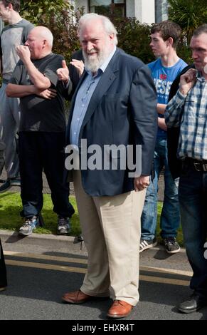 Cannonball 2014, un incontro annuale di 'supercar' appassionati con: Nick Robinson dove: Ballina, Irlanda quando: 13 Set 2014 Foto Stock