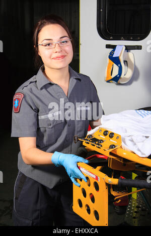 Paramedico Foto Stock