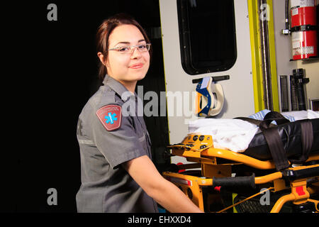 Paramedico Foto Stock