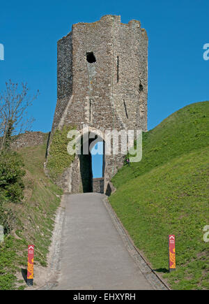 Il castello di Dover Gate Coltons Dover Kent England Foto Stock