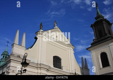 Polonia - Varsavia, Europa, Città Vecchia, Unesco del patrimonio culturale mondiale, chiesa, domenicano è la chiesa, Freta, Saint Hyazinth Foto Stock