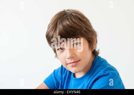 Ritratto di un ragazzo Foto Stock