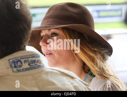 2014 Goodwood con: Geri Halliwell dove: Chichester, Regno Unito quando: 13 Set 2014 Foto Stock