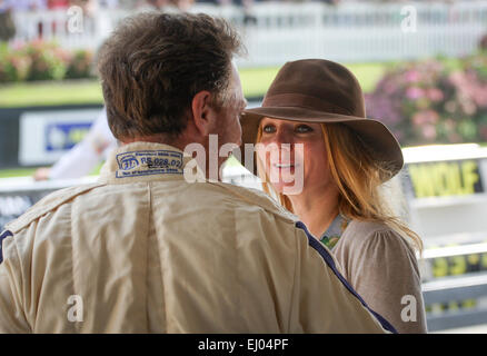 2014 Goodwood con: Geri Halliwell dove: Chichester, Regno Unito quando: 13 Set 2014 Foto Stock