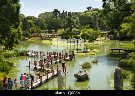 Argentina, Buenos Aires, Parque del Retiro, il Giardino Giapponese, Jardin Japones Foto Stock