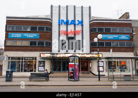 Art deco Perth Playhouse cinema, 6 Murray Street, Perth - il primo cinema indipendenti nel Regno Unito per alloggiare un Imax Foto Stock