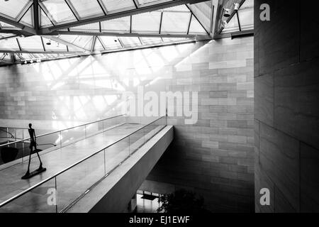 Architettura moderna in Oriente edificio della National Gallery of Art di Washington DC. Foto Stock