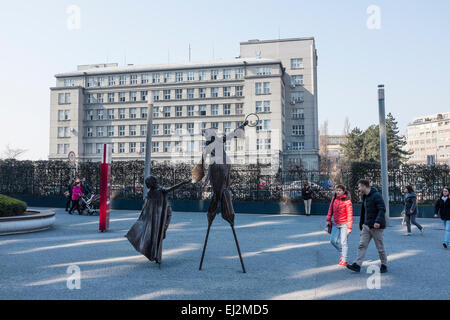 Ministero degli interni, Pribinova ulica, Bratislava, Slovacchia Foto Stock