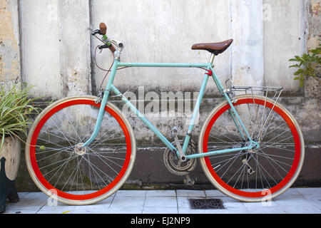 Biciclette colorate Foto Stock