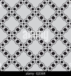 Nero modello senza giunture Foto Stock