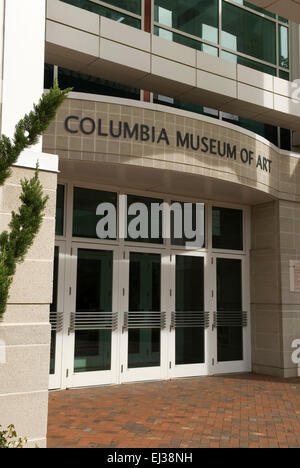Columbia Museum di Arte della Carolina del Sud e Stati Uniti d'America Foto Stock