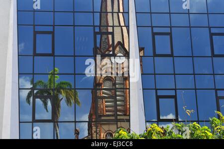 Abstract architettura a Fort-de-France, Martinica Foto Stock